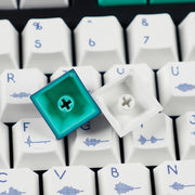 Keycaps Blaue Lagune