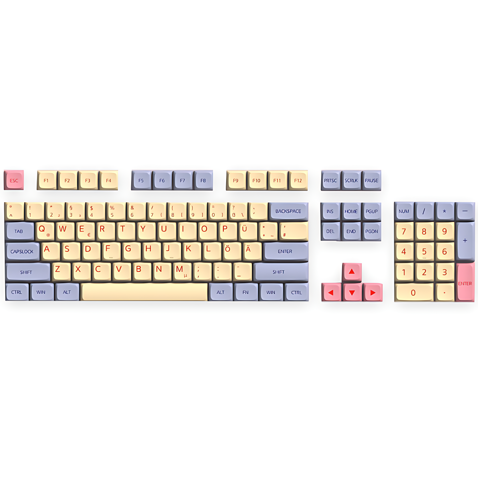 Custom Keycaps ISO DE | Keycaps Vibe