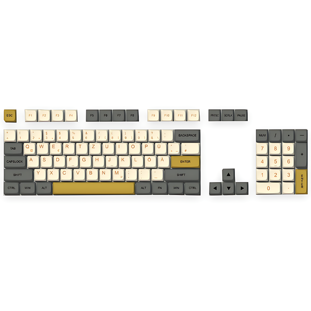 De Layout Keycaps Keycaps DE Layout Berg | Keycaps Vibe