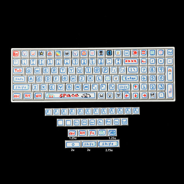 Clippy Custom Keycaps Keycaps Custom Einzigartig | Keycaps Vibe