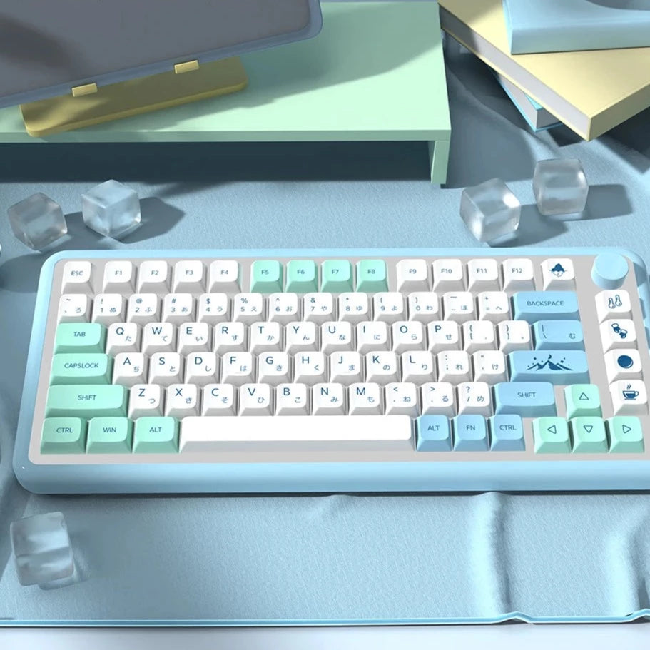 Keycaps DE Layout Eisberg | Keycaps Vibe