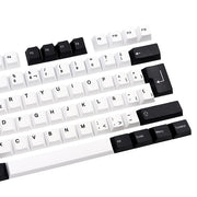 Black and White Keycaps
