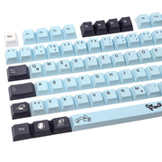 Keycaps Blau ISO DE
